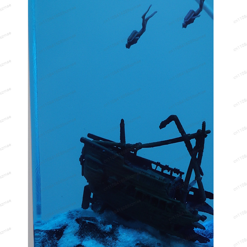 Resin Diver Sculpture Ocean St - مراجعة Art Craft Night وسعره