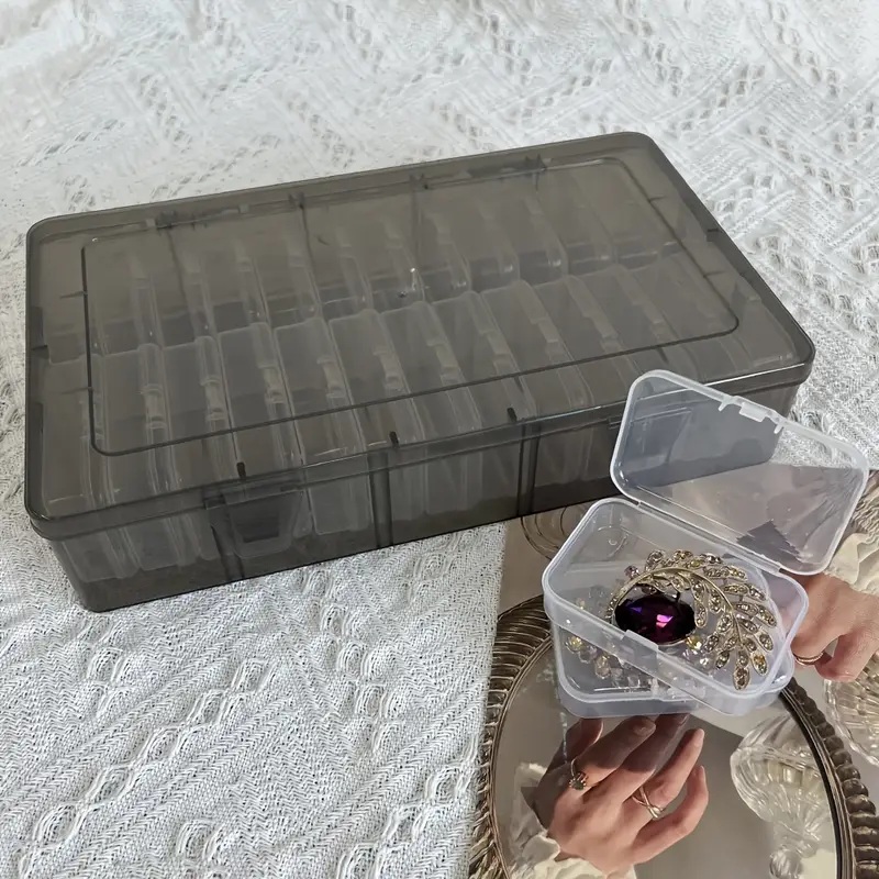 Transparent plastic craft stor - مراجعة Art Craft Organizer وسعره