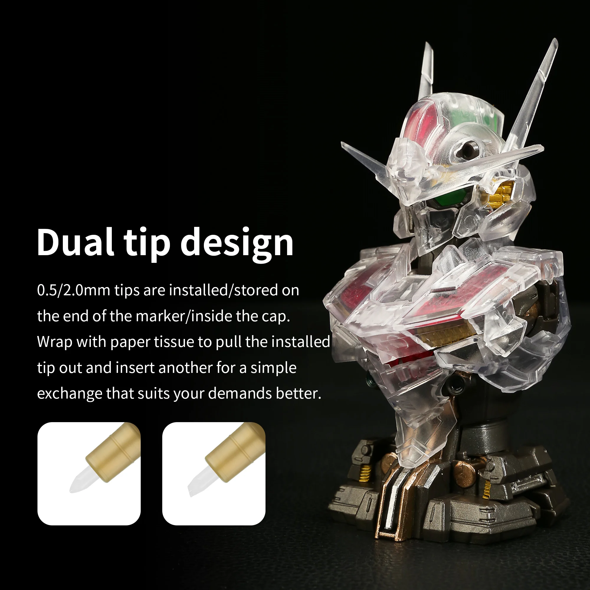 DSPIAE MKA Super Metallic Mark - مراجعة Illustration Marker Set وسعره