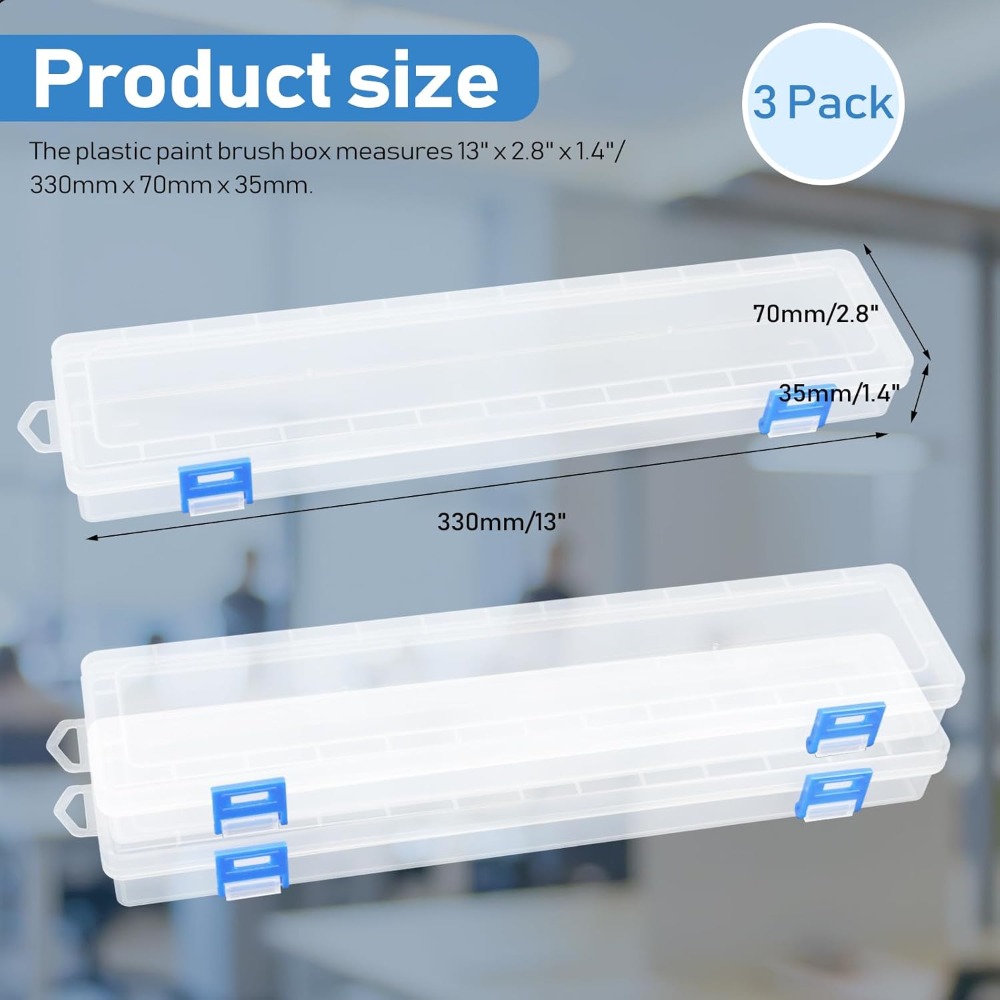 White Storage Box 33x7x3.5cm,  - مراجعة Art Craft Organizer وسعره