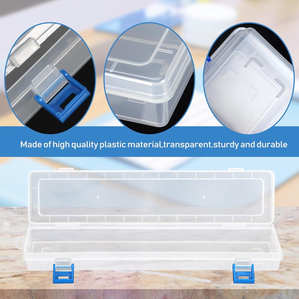 White Storage Box 33x7x3.5cm,  - مراجعة Art Craft Organizer وسعره