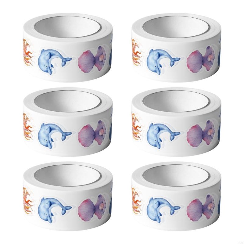 3000Pcs Marine Animal Sticker  - مراجعة Art Craft Description وسعره