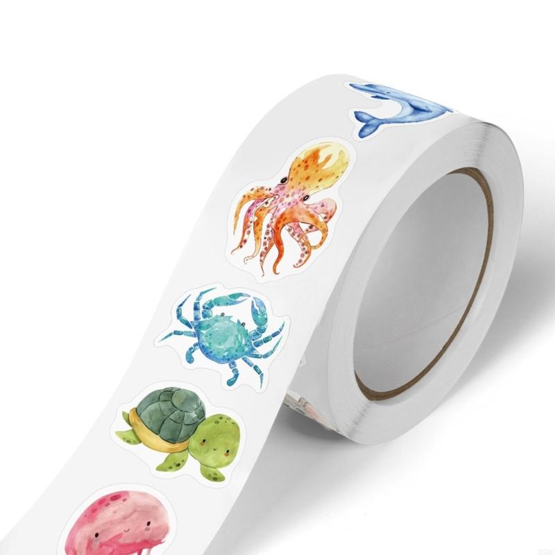 3000Pcs Marine Animal Sticker  - مراجعة Art Craft Description وسعره