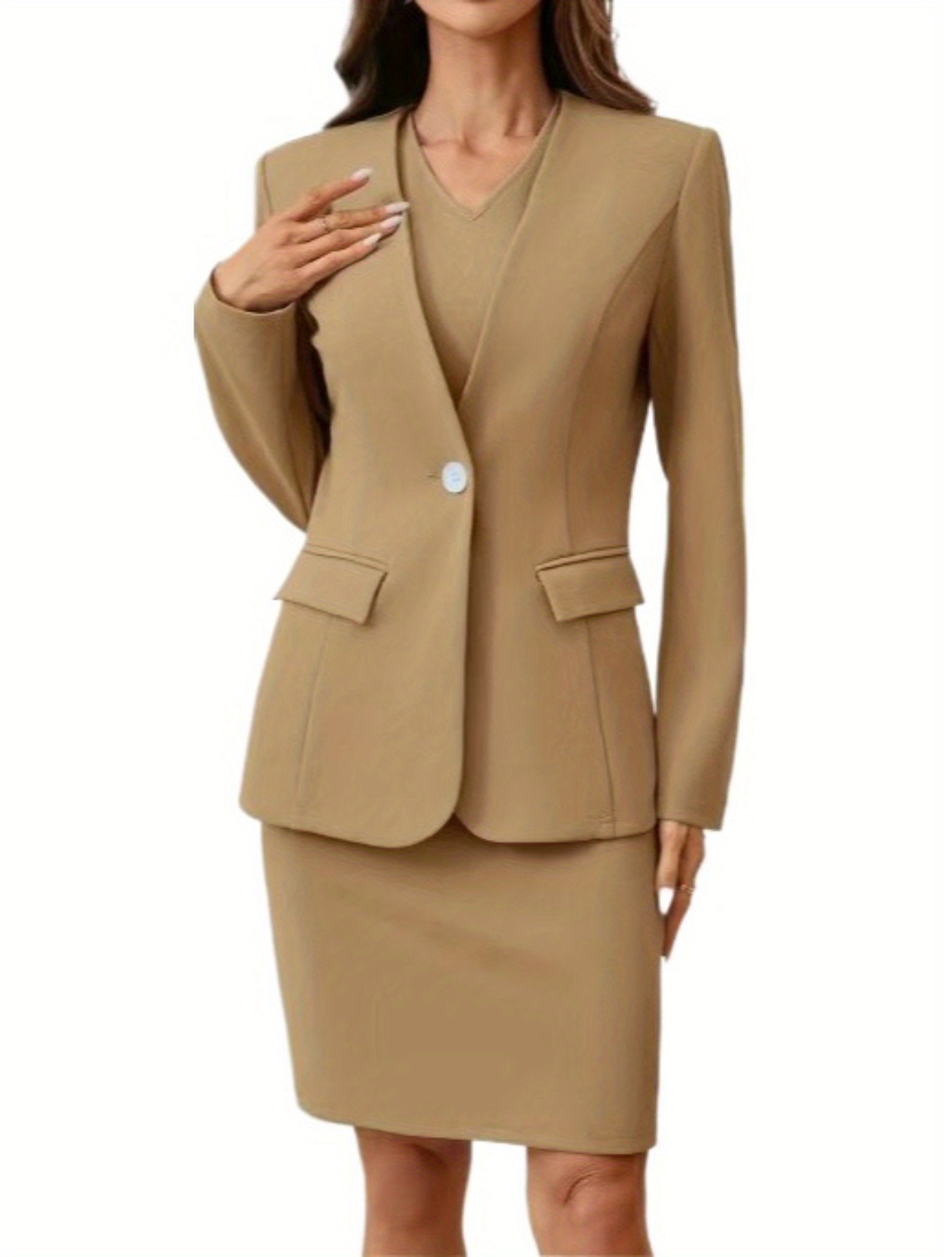 Women Elegant Office Lady V Ne - مراجعة Colored Pencil Professional وسعره