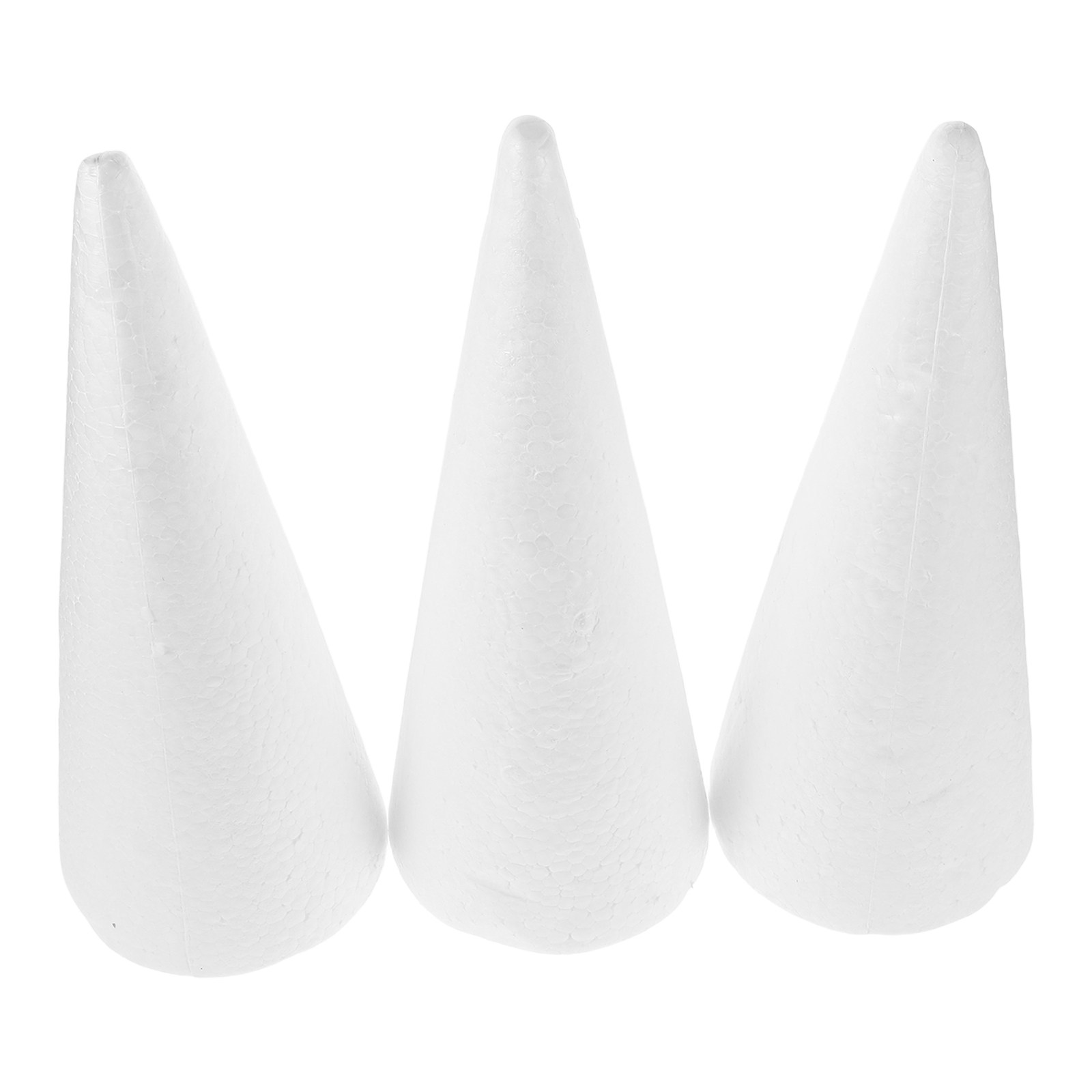 3Pcs Foam Cones Cone Shaped Po - مراجعة Art Craft Tree وسعره