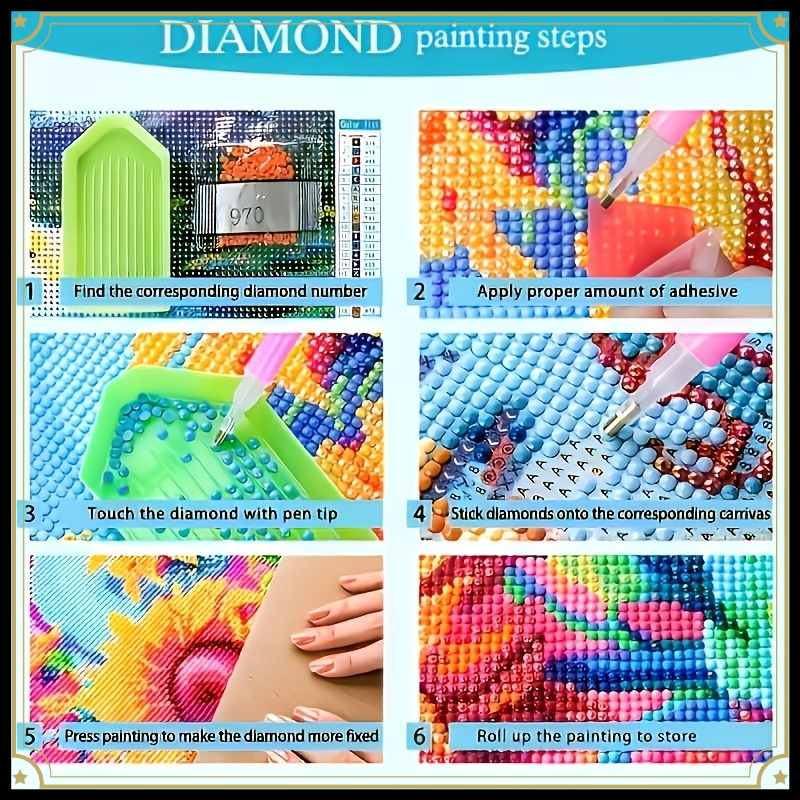 Full Round Diamond Painting Cu - مراجعة Art Craft Gift Ideas وسعره