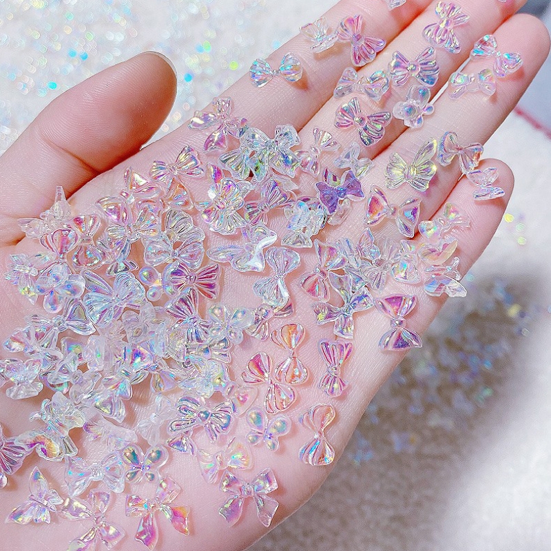 20pcs Aurora Butterfly Nail Ch - مراجعة Art Craft Show وسعره