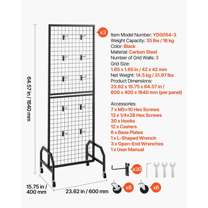 3 Packs Mesh Wall Grids 1.9 x  - مراجعة Art Craft Show وسعره