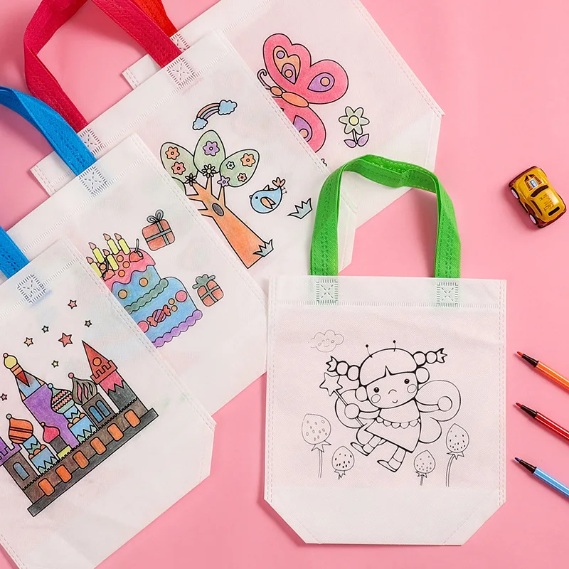1-10pcs Sets DIY Graffiti Bag  - مراجعة Illustration Marker Set وسعره