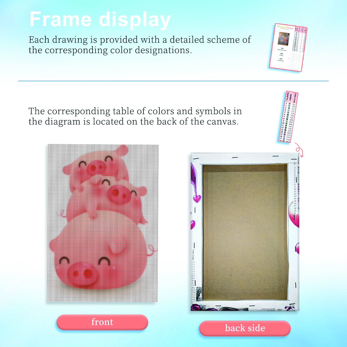 RUOPOTY Three Little Pigs 5d D - مراجعة Art Craft Gift Ideas وسعره