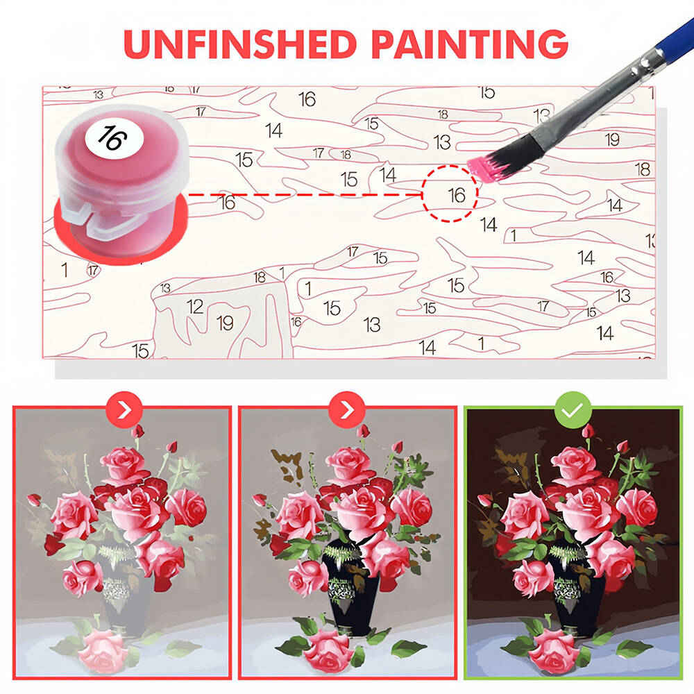 DIY Painting By Numbers Chamel - مراجعة Art And Craft Numbers وسعره