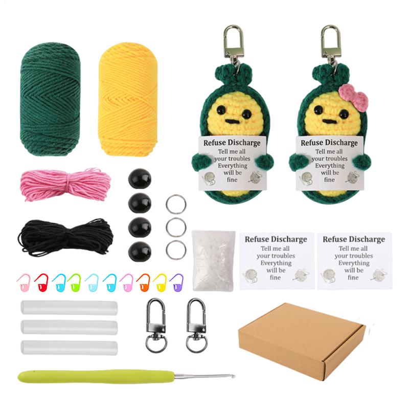 Beginner Crochet Kit Positive  - مراجعة Art And Craft Vegetable وسعره