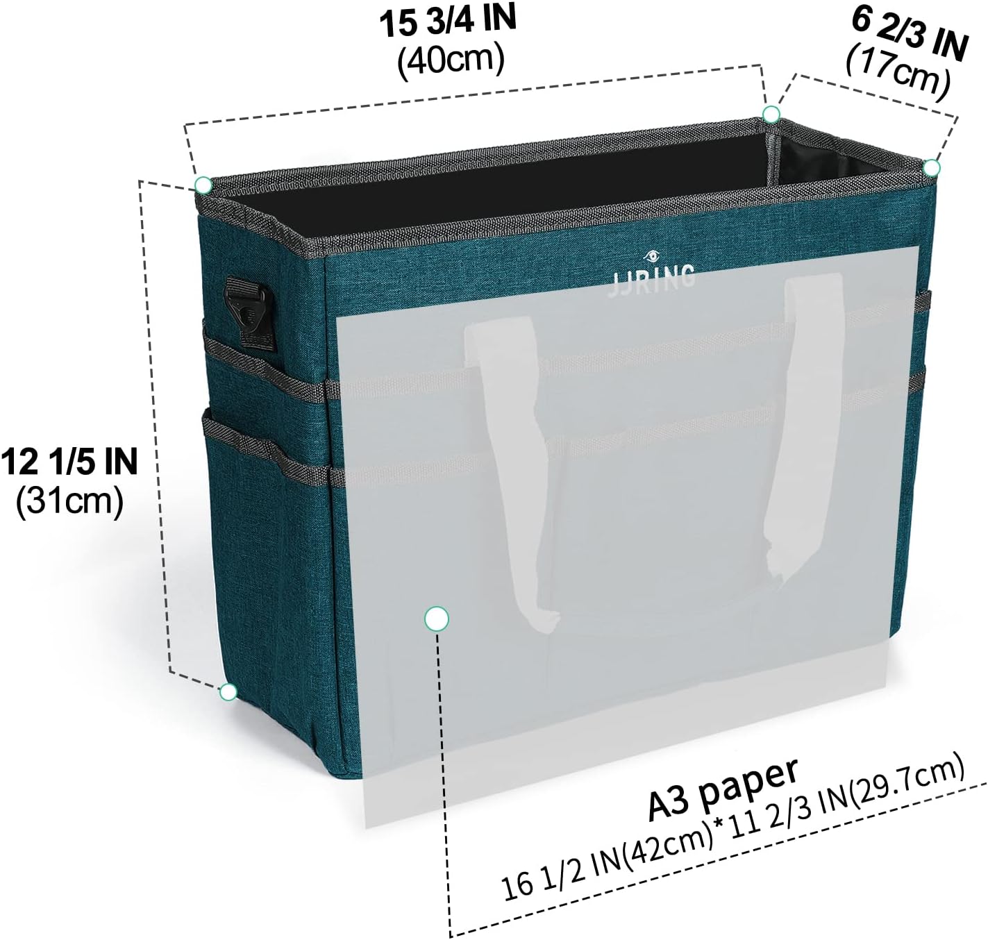 Large Art Storage Caddy with 1 - مراجعة Art Craft Organizer وسعره