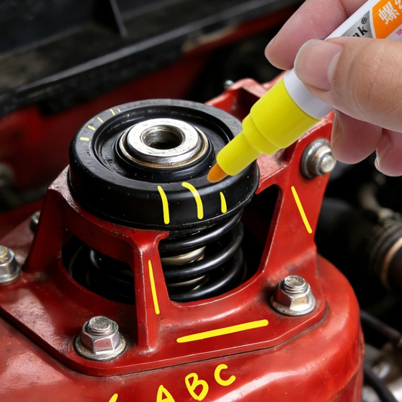 12pcs 3mm Tip Automotive Paint - مراجعة Illustration Marker Set وسعره