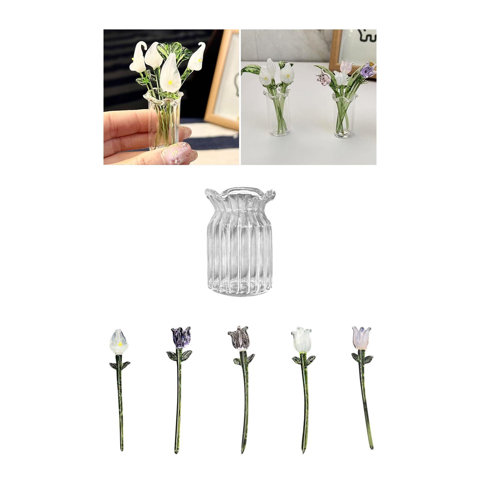 Glass Flower Home Decor Mother - مراجعة Art And Craft For Mother'S Day وسعره