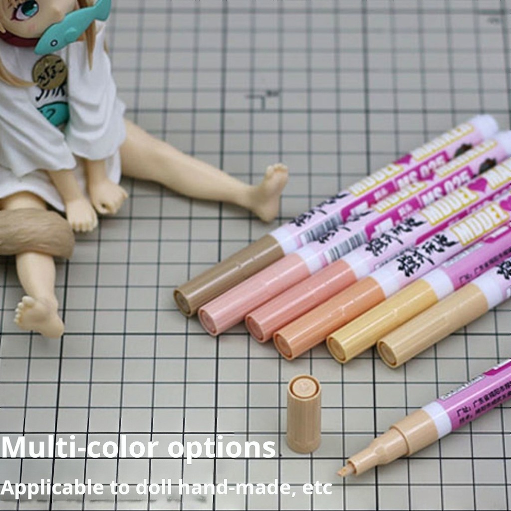 MS025 S001-S007 Model Skin Col - مراجعة Illustration Marker Set وسعره