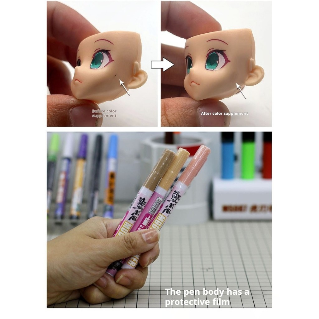 MS025 S001-S007 Model Skin Col - مراجعة Illustration Marker Set وسعره