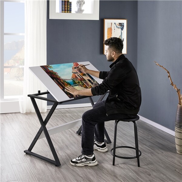Art Desk Drafting Table Craft  - مراجعة Art & Craft Village Pondicherry وسعره