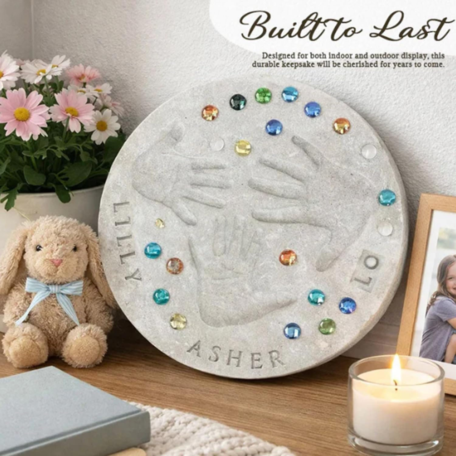 Mother Day Handprint Craft Kit - مراجعة Art And Craft For Mother'S Day وسعره