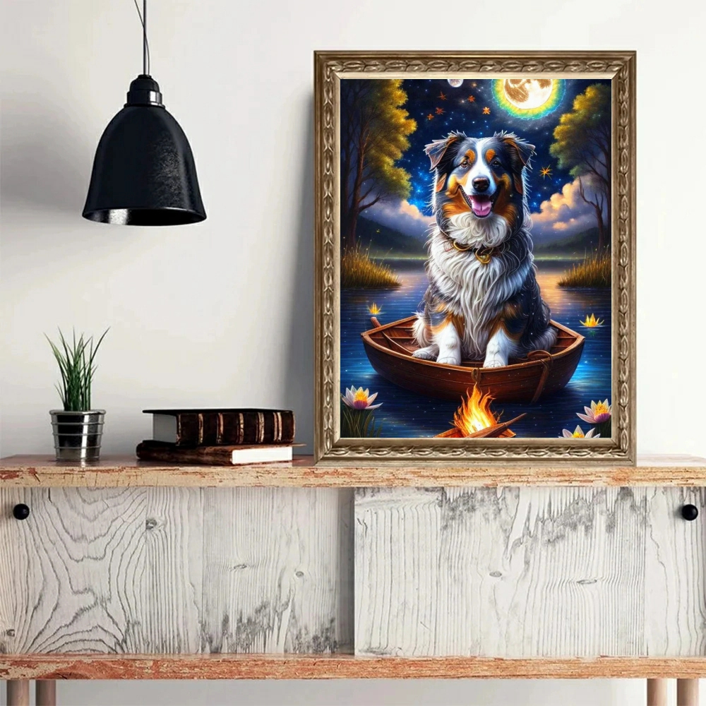 1pc frameless Starry Night Dac - مراجعة Art Craft Night وسعره