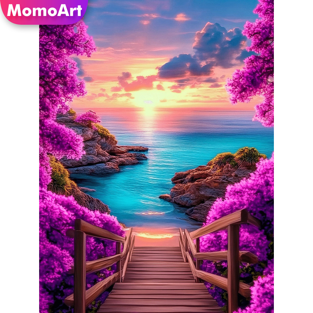 Momoart Full Square Round Diam - مراجعة Art Craft Tree وسعره