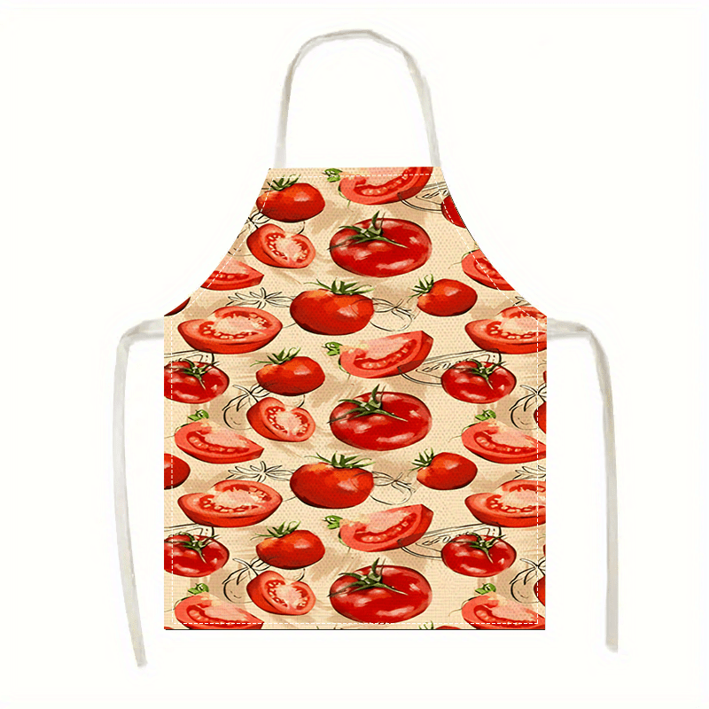 1pc Tomato Apron Red Vegetable - مراجعة Art And Craft Vegetable وسعره