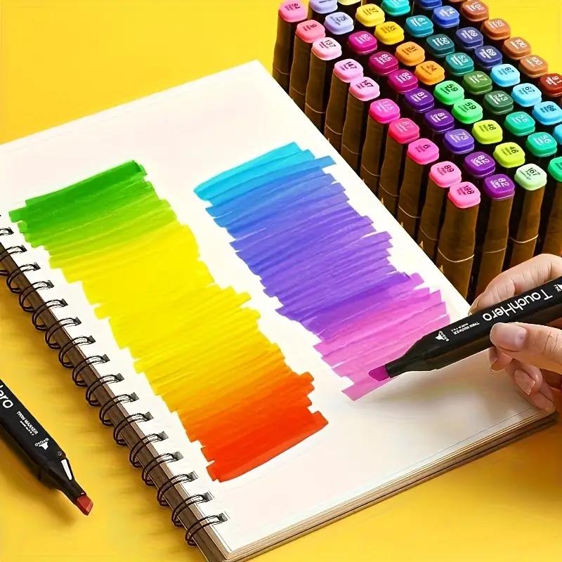 24/36/48/60/80/120/168 Colors  - مراجعة Illustration Marker Set وسعره