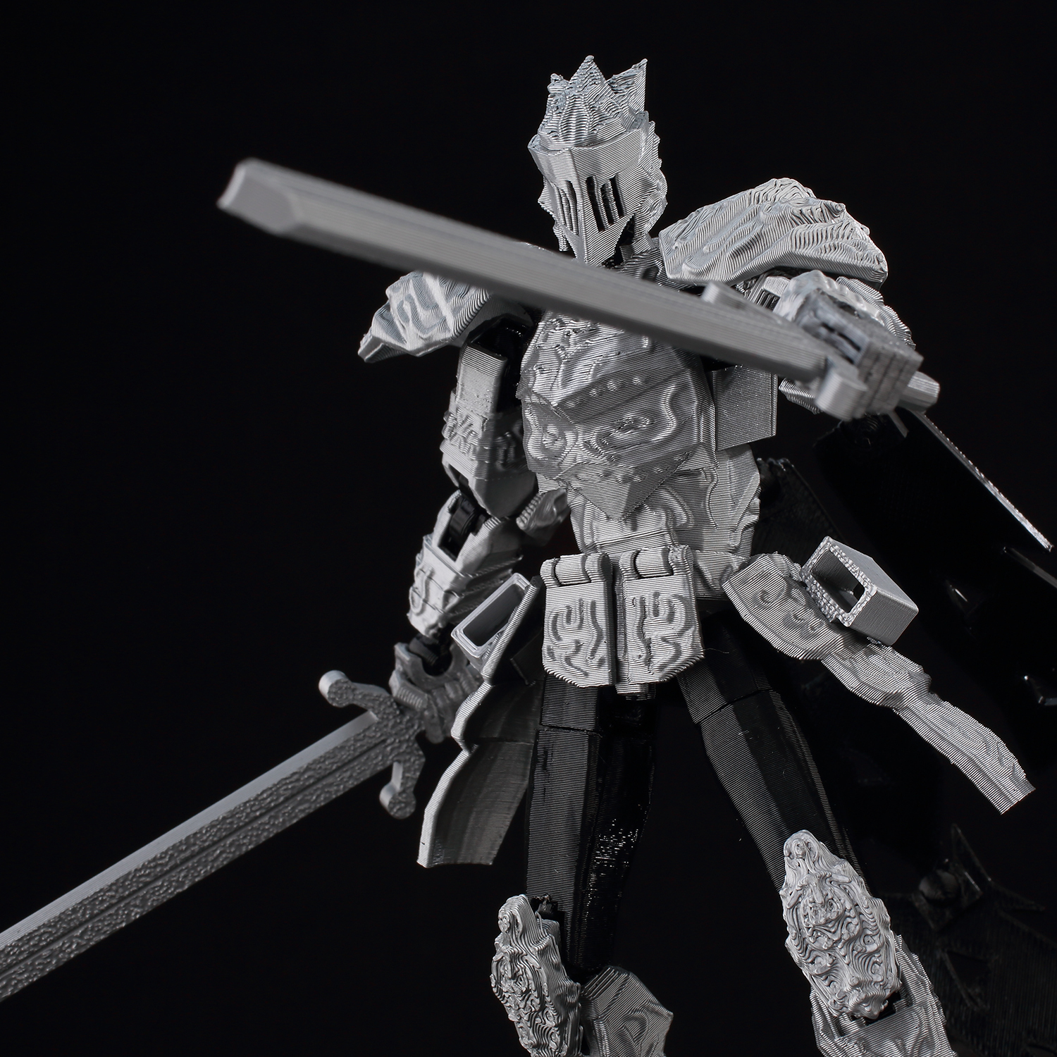 ​9L3D Lucky13 Silver Armor Kni - مراجعة Art Craft Online وسعره