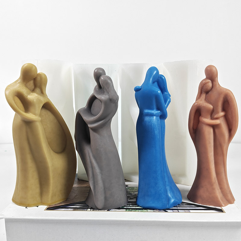 Embracing Couple Silicone Mold - مراجعة Art Craft Show وسعره
