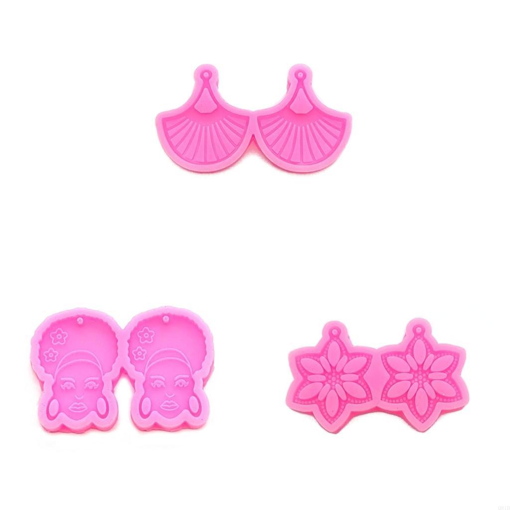 1PC Resin Earring Pendant Sili - مراجعة Art Craft Description وسعره
