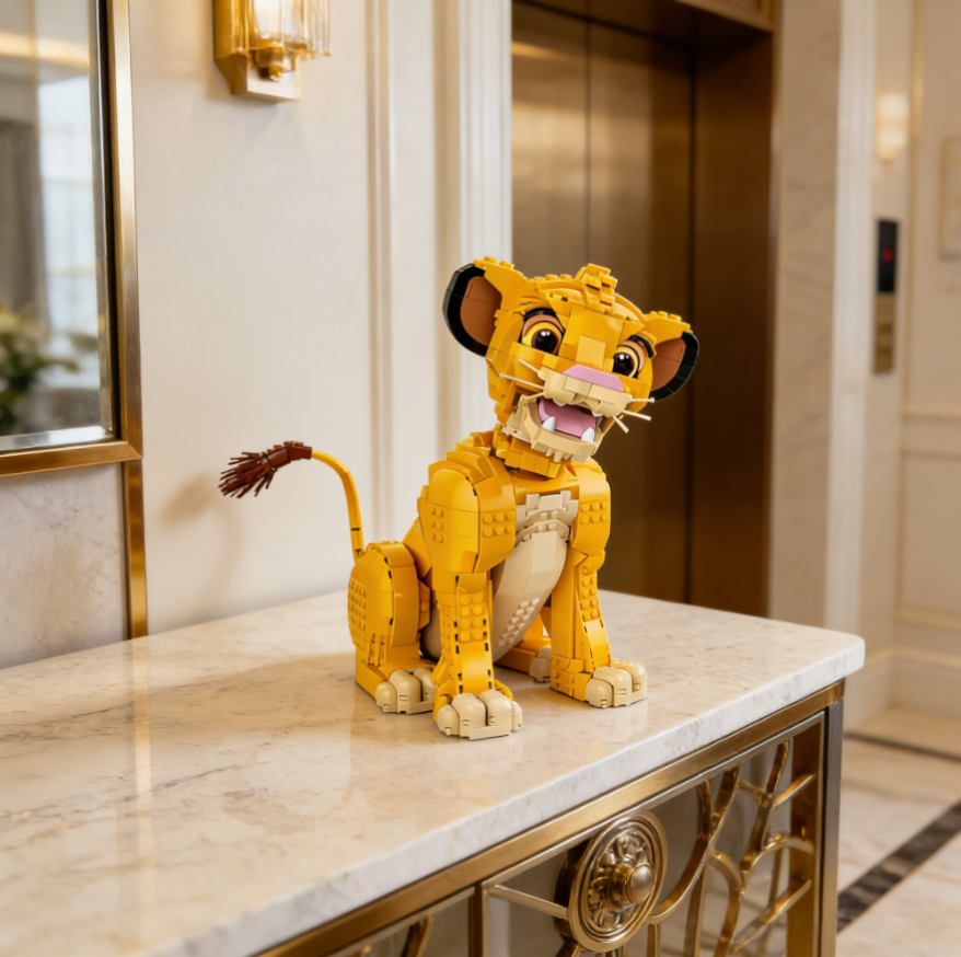 New 1445Pcs 43247 The Lion Kin - مراجعة Art Craft Market وسعره