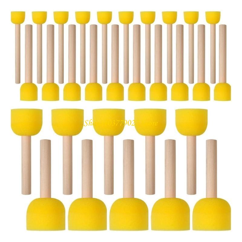 C4DF Paint Sponges Round Spong - مراجعة Art Craft Description وسعره