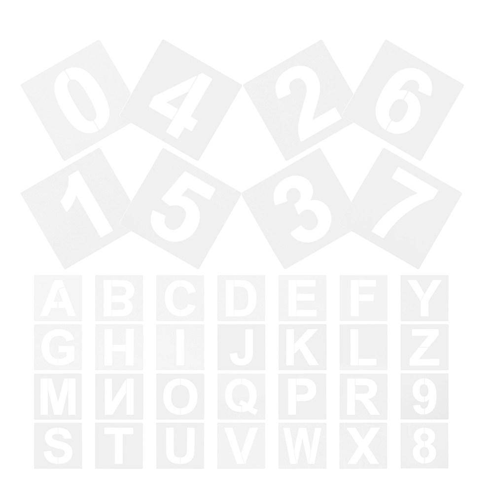 72Pcs Plastic Alphabet Number  - مراجعة Art And Craft Numbers وسعره