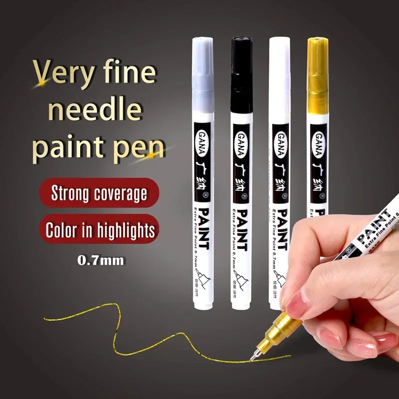 4Pcs/set Oil Based White Black - مراجعة Illustration Marker Set وسعره