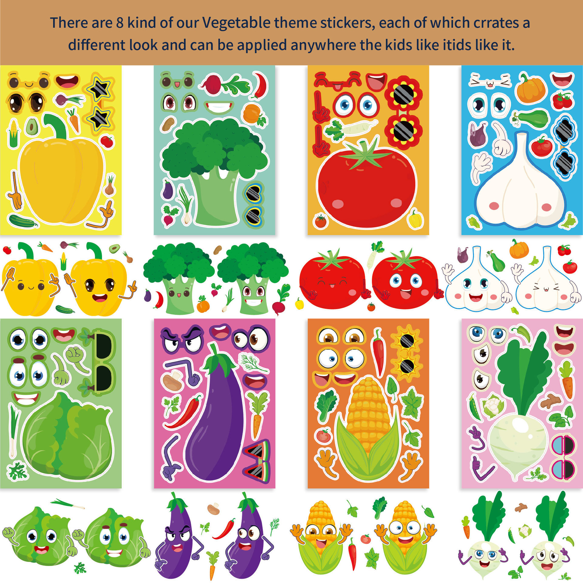 16Sheets Make Your Own Fruits  - مراجعة Art And Craft Vegetable وسعره