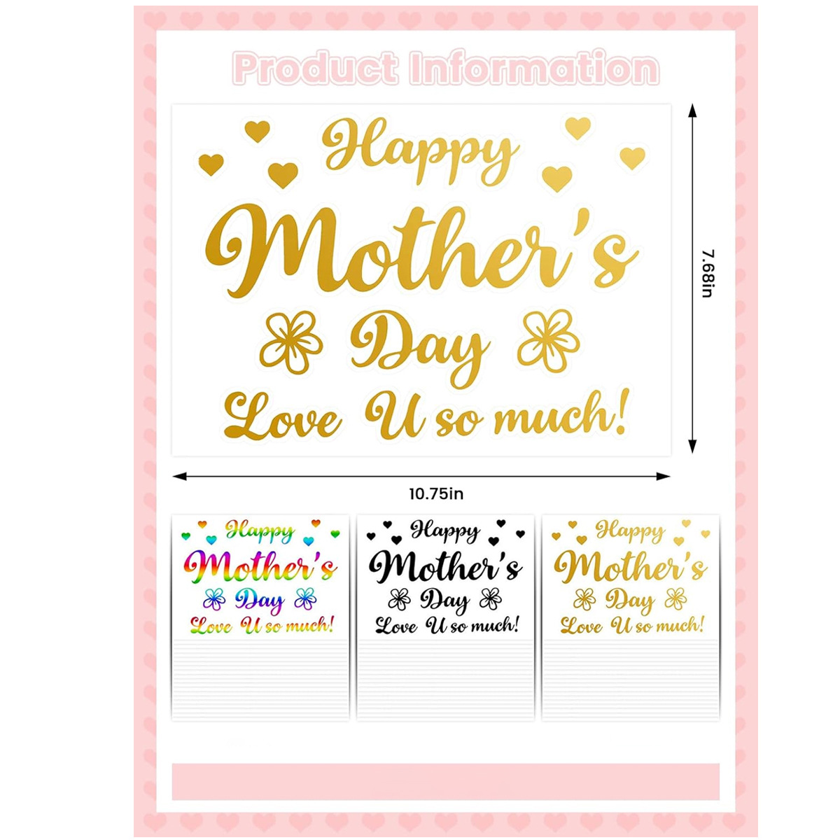 Mother’s Day Party Balloon Sti - مراجعة Art And Craft For Mother'S Day وسعره