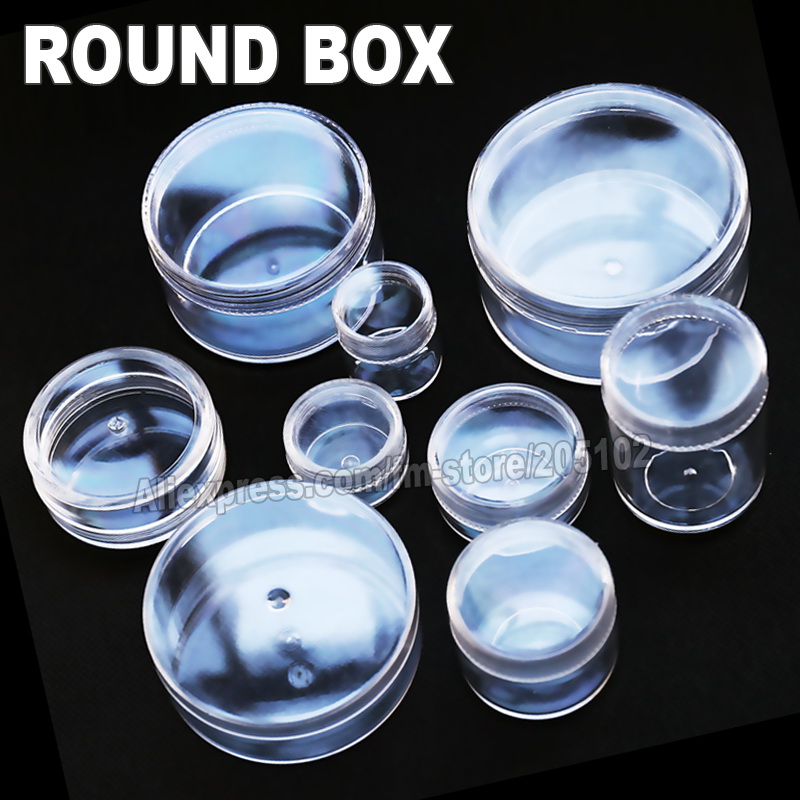 Many Sizes Clear Round Box Pla - مراجعة Art Craft Description وسعره