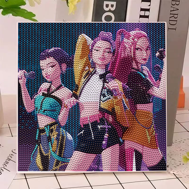 Anime Gilrs Lumi Mila Zoi K-po - مراجعة Art Craft Market وسعره
