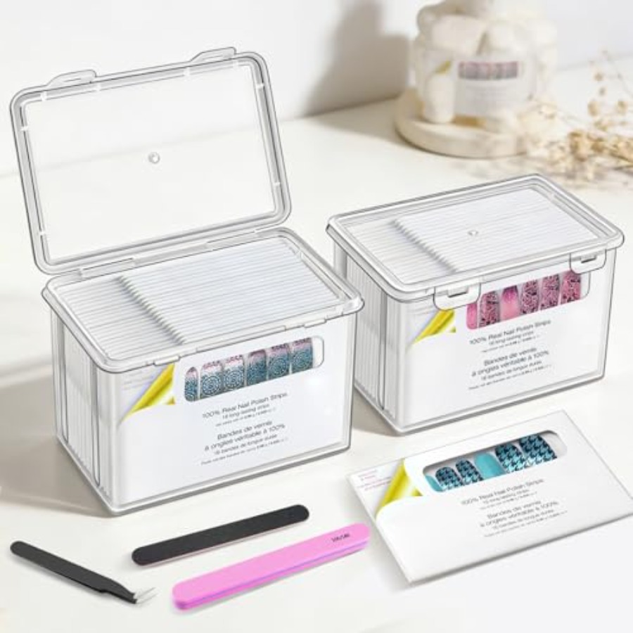 Storage Box for Color Street N - مراجعة Art Craft Organizer وسعره