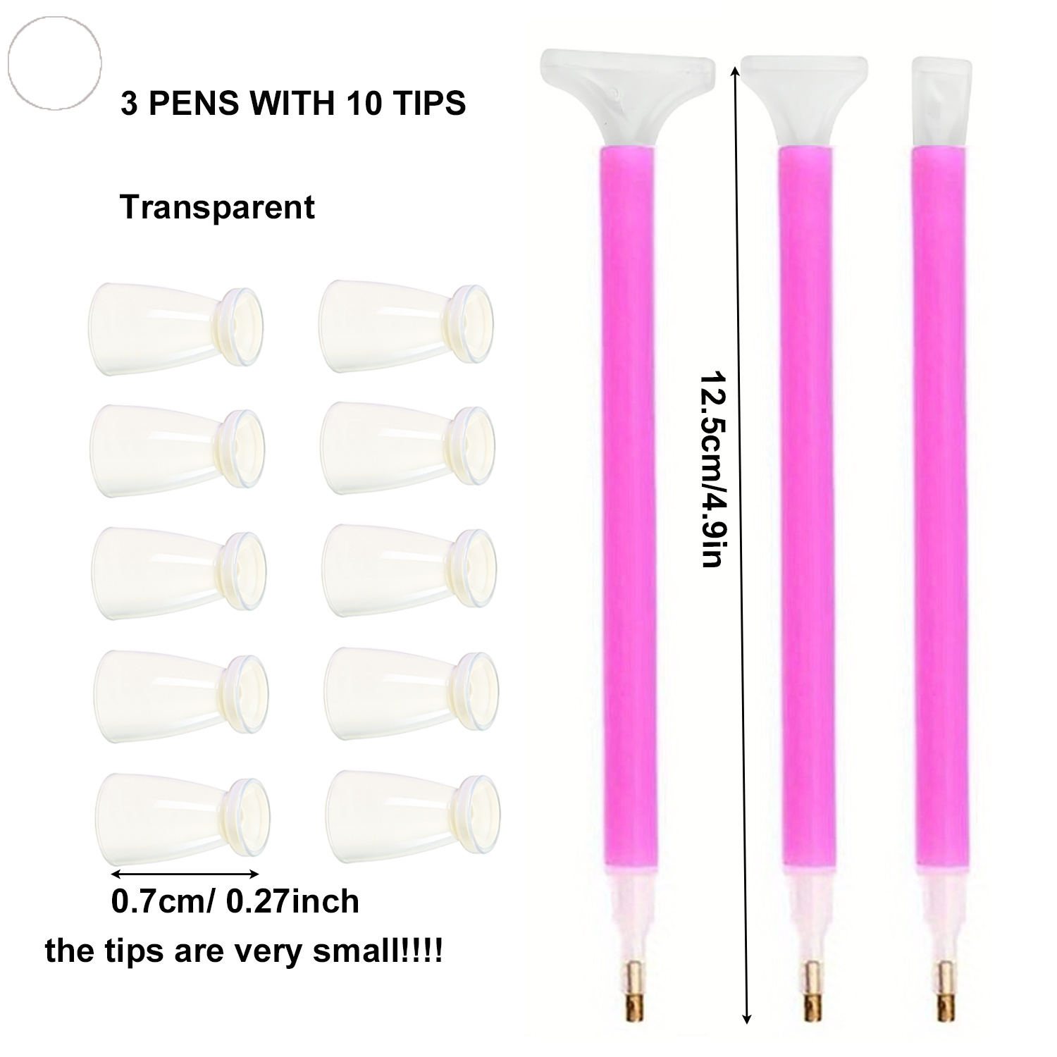 10 Silicone Tips & 3 Pens Diam - مراجعة Art Craft Tools وسعره