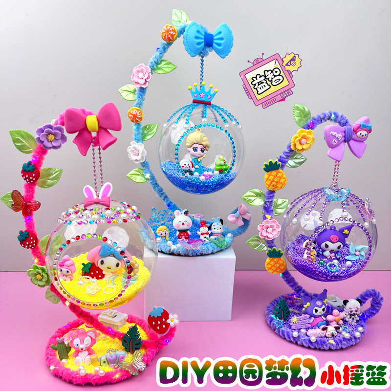 Sanrio MyMelody DIY Night Ligh - مراجعة Art Craft Night وسعره