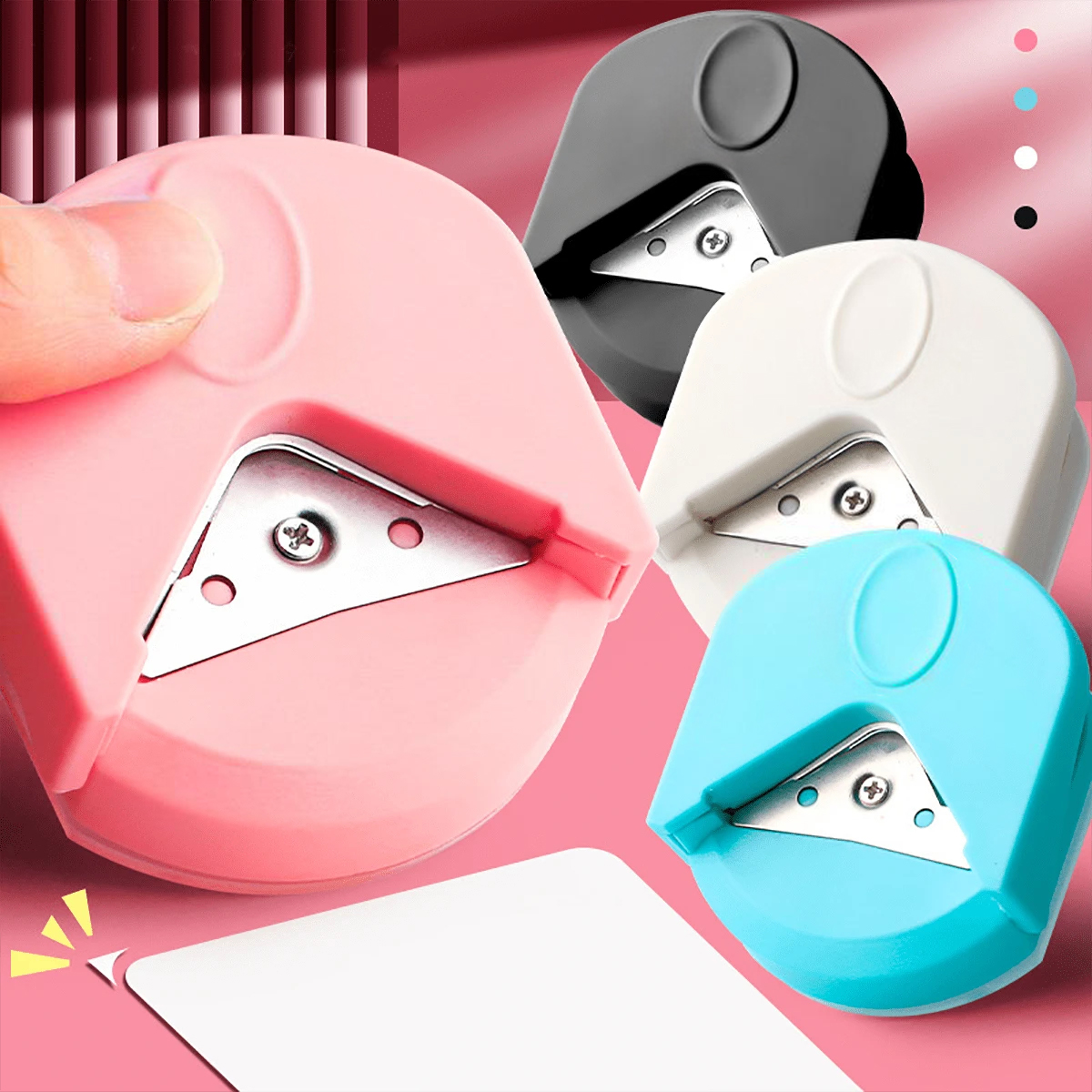 1/4Pcs Corner Rounder Punch R4 - مراجعة Art Craft Tools وسعره