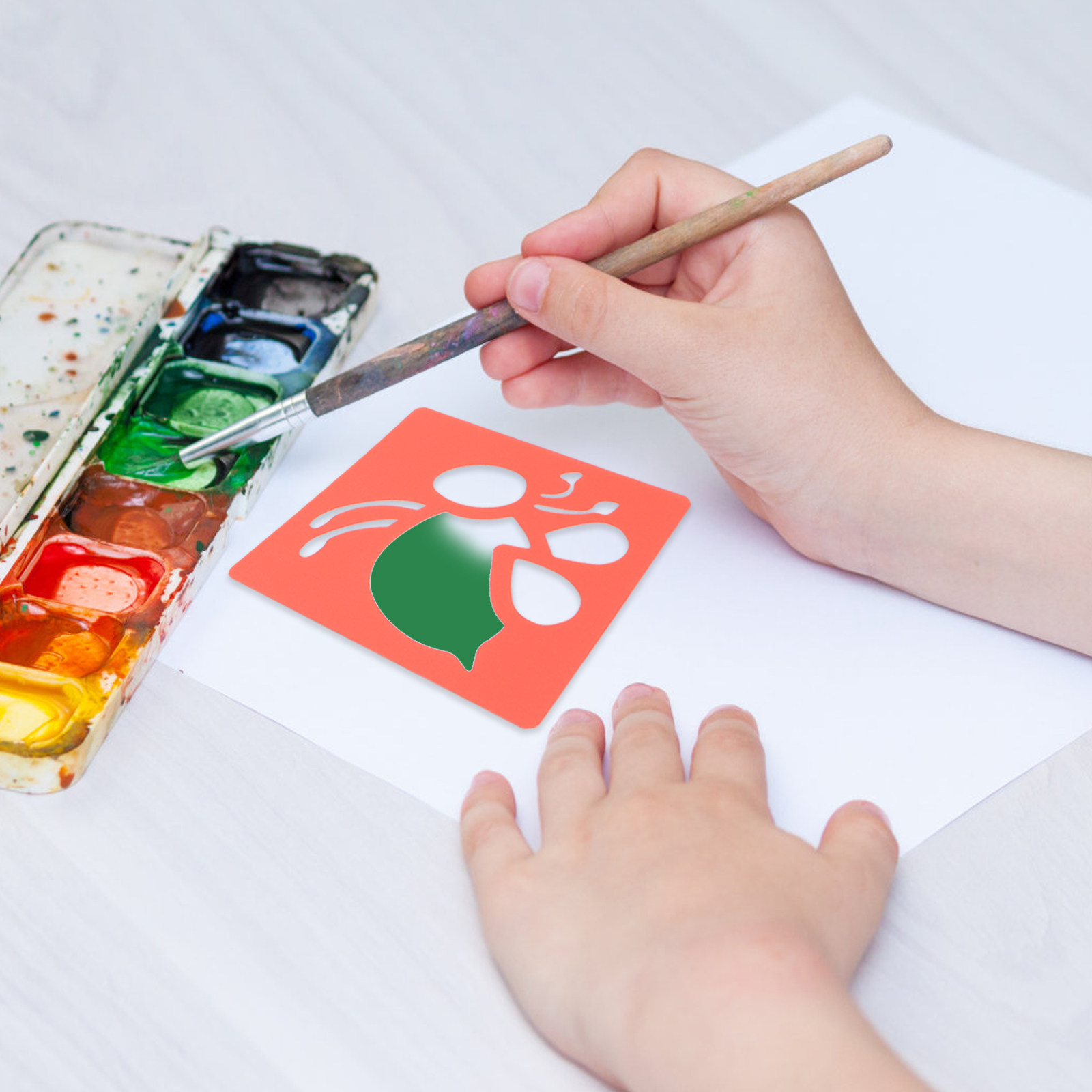 Painting Template 3 Sets Craft - مراجعة Art And Craft Vegetable وسعره