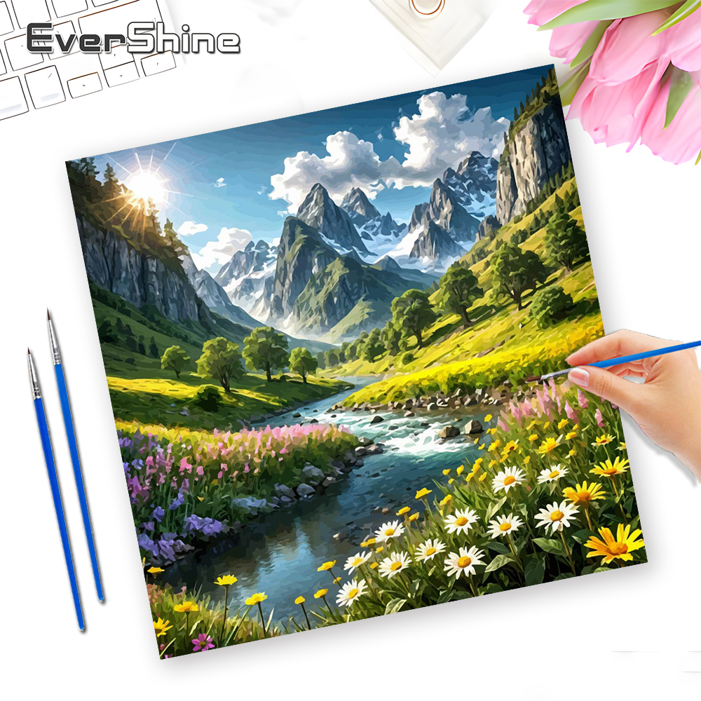 EverShine Pictures By Numbers  - مراجعة Art Craft Tree وسعره