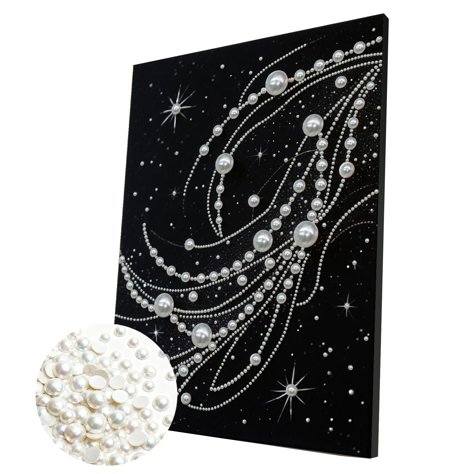 DIY Pearl Diamond Dots Paintin - مراجعة Art Craft Gift Ideas وسعره