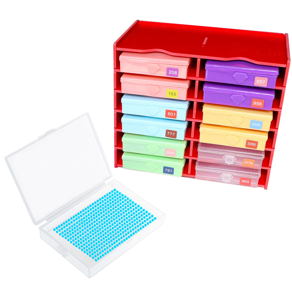 12pcs Diamond Painting Art Tra - مراجعة Art Craft Organizer وسعره