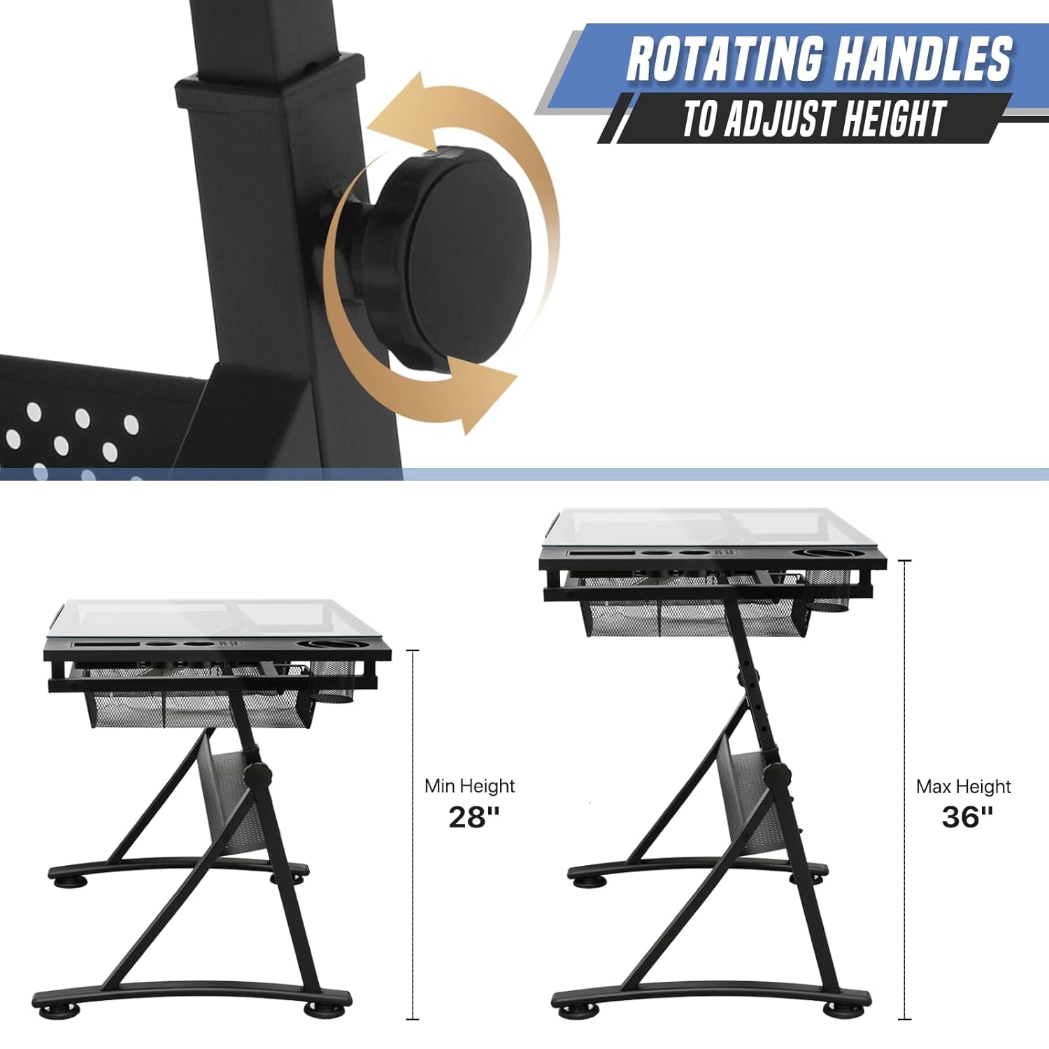 Drafting Table with Height Adj - مراجعة Art & Craft Village Pondicherry وسعره