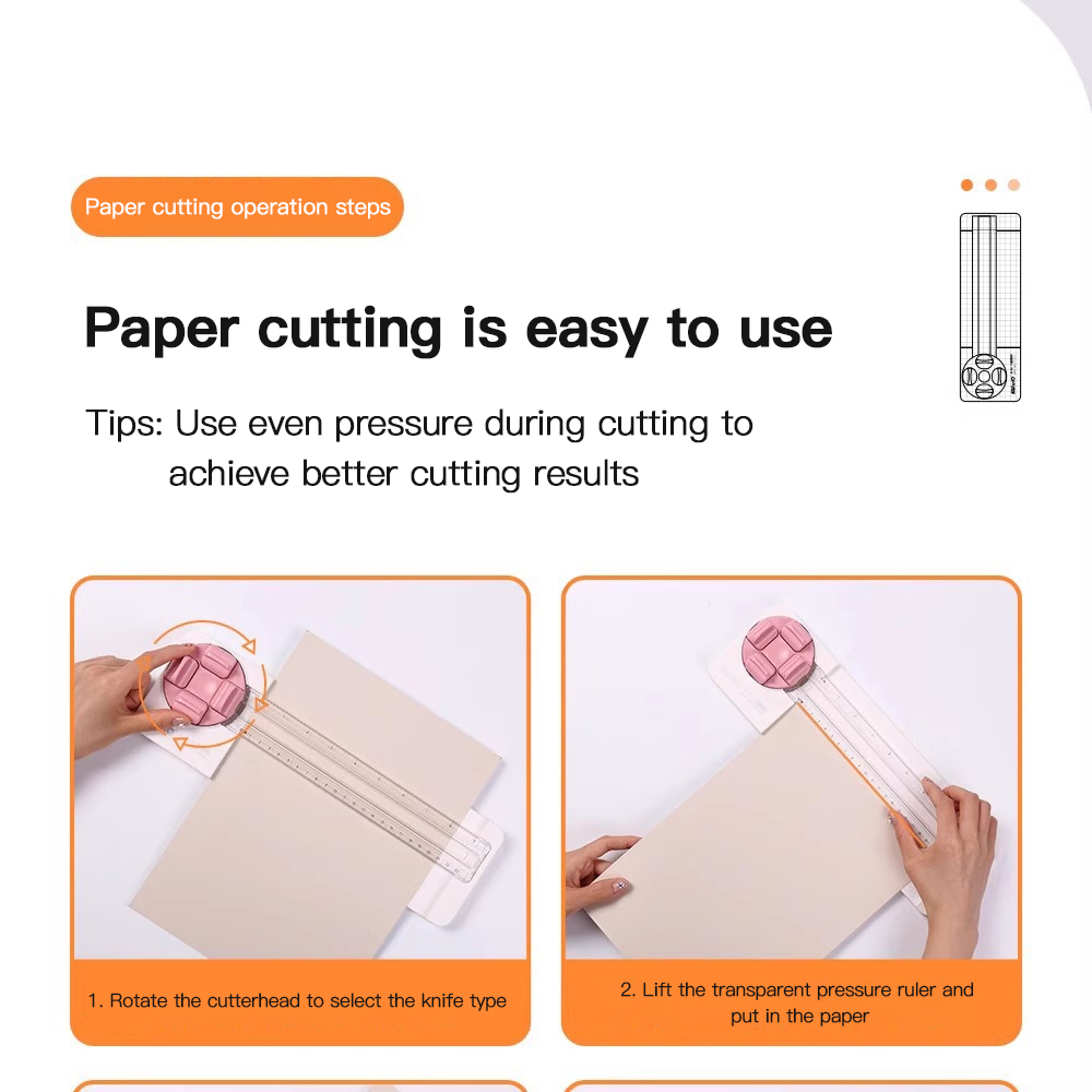 1pcs Mini Paper Trimmer Paper  - مراجعة Art Craft Tools وسعره