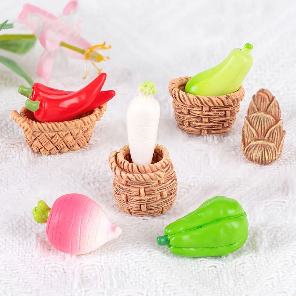 Cute Vegetable Figurines Minia - مراجعة Art And Craft Vegetable وسعره