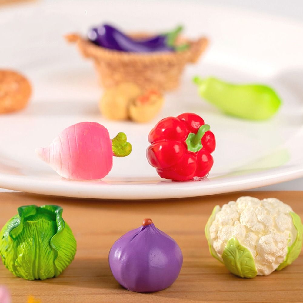 Cute Vegetable Figurines Minia - مراجعة Art And Craft Vegetable وسعره